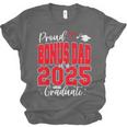Proud Bonus Dad Of a Class Of 2025 Graduate Graduation Unisex Jersey T-Shirt