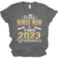Proud Bonus Mom Of Two 2023 Graduate Class 2023 Graduation Unisex Jersey T-Shirt