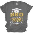 Proud Bro Of a Class Of 2026 Graduate For Graduation Unisex Jersey T-Shirt