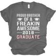 Proud Brother Of A 2018 Graduate Senior GraduationShirt Unisex Jersey T-Shirt
