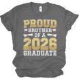 Proud Brother Of A 2026 Graduate Shirt Class 2026 Graduation Unisex Jersey T-Shirt
