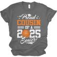 Proud Cousin Of A 2025 Senior Basketball Graduation Unisex Jersey T-Shirt