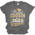 Proud Cousin Of a Class Of 2025 Graduate Senior Graduation Unisex Jersey T-Shirt