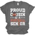 Proud Cousin Of a Football Senior 2026 Graduation Gifts Unisex Jersey T-Shirt