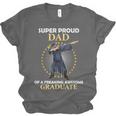 Proud Dad Of 2018 Graduate Dabbing Graduation Senior Shirt Unisex Jersey T-Shirt