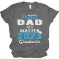 Proud Dad Of 2023 Class Master Graduate Family Graduation Unisex Jersey T-Shirt