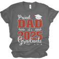 Proud Dad Of a Class Of 2025 Graduate For Graduation Unisex Jersey T-Shirt