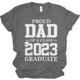 Proud Dad Graduation Senior 23 Grad Class Of 2023 Unisex Jersey T-Shirt