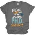 Proud Dad PhD Doctoral Graduation Doctorate Degree EdD PsyD Unisex Jersey T-Shirt