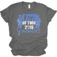 Proud Dad Of Two 2019 Graduates Twin Papa Graduation Unisex Jersey T-Shirt