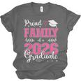 Proud Family Of a Class Of 2026 Graduate For Graduation Unisex Jersey T-Shirt