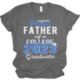 Proud Father Of 2023 College Graduate Family 23 Graduation Unisex Jersey T-Shirt
