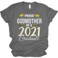 Proud Godmother Of A 2021 Graduate Graduation Clothes MBA Unisex Jersey T-Shirt