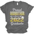 Proud Godmother Of 2022 Graduate Class 2022 Graduation 22 Unisex Jersey T-Shirt