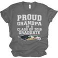 Proud Grandfather Graduation Grandpa Of Grad 2018 Shirt Unisex Jersey T-Shirt