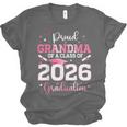 Proud Grandma Of A 2026 Senior Class Of 2026 Graduation Unisex Jersey T-Shirt