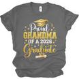 Proud Grandma Of A Class Of 2026 Graduate Senior Graduation Unisex Jersey T-Shirt