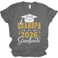 Proud Grandpa Of a Class Of 2026 Graduate For Graduation Unisex Jersey T-Shirt