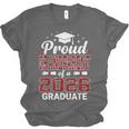 Proud Grandparent Of A 2026 Graduate Class Of Graduation Unisex Jersey T-Shirt