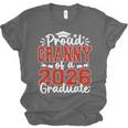 Proud Granny Of A Class Of 2026 Graduate Senior Graduation Unisex Jersey T-Shirt