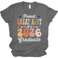 Proud Great Aunt Of a Class Of 2026 Graduate Graduation Unisex Jersey T-Shirt
