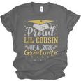 Proud Lil Cousin Of a 2026 Graduate Class Senior Graduation Unisex Jersey T-Shirt