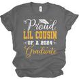 Proud Lil Cousin Of A Class 2024 Graduate Senior Graduation Unisex Jersey T-Shirt