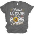 Proud Lil Cousin Of A Class Of 2025 Senior Graduation 2025 Unisex Jersey T-Shirt