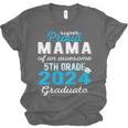 Proud Mama Of 5th Grade Graduate 2024 Elementary Graduation Unisex Jersey T-Shirt