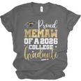 Proud Memaw Of 2026 Graduate College Graduation Unisex Jersey T-Shirt
