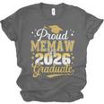 Proud Memaw Of a Class Of 2026 Graduate Senior Graduation Unisex Jersey T-Shirt