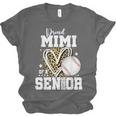 Proud Mimi Of A 2026 Senior Baseball Graduation Leopard Unisex Jersey T-Shirt