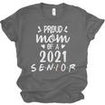 Proud Mom Of a 2021 Senior Graduation Unisex Jersey T-Shirt