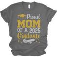 Proud Mom Of A 2025 Graduate Senior Class Of 2025 Graduation Unisex Jersey T-Shirt