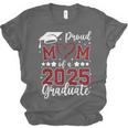 Proud Mom Of 2025 Senior Graduate Matching Family Graduation Unisex Jersey T-Shirt