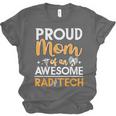 Proud Mom Of An Awesome Rad Tech Graduation Matching Family Unisex Jersey T-Shirt
