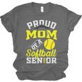 Proud Mom Of a Softball Senior Class Of 2026 Graduation Unisex Jersey T-Shirt