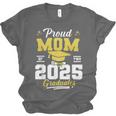 Proud Mom Of Two Class Of 2025 Graduates Twins Graduation Unisex Jersey T-Shirt