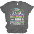 Proud Mommy Of Kindergarten Graduate 2024 Graduation Mommy Unisex Jersey T-Shirt