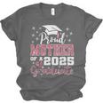 Proud Mother Of 2025 College Graduate Family Graduation Unisex Jersey T-Shirt