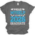 Proud Myself Of A Class Of 2026 Graduate Senior Graduation Unisex Jersey T-Shirt
