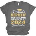Proud Nephew Of 5th Grade Graduate 2024 Family Graduation Unisex Jersey T-Shirt