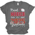 Proud Niece Of a Class Of 2025 Graduate For Graduation Unisex Jersey T-Shirt