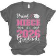 Proud Niece Of a Class Of 2026 Graduate For Graduation Unisex Jersey T-Shirt