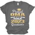Proud OMA Of 2023 Class MBA Graduate Family Graduation Unisex Jersey T-Shirt