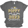 Proud Poppy Of Two 2023 Graduate Class 2023 Graduation Unisex Jersey T-Shirt