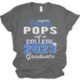Proud Pops Of 2023 College Graduate Family 23 Graduation Unisex Jersey T-Shirt