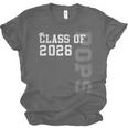 Proud Pops Of A 2026 Graduate Grad Senior Graduation Unisex Jersey T-Shirt