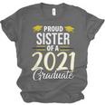 Proud Sister Of A 2021 Graduate Graduation Clothes MBA PhD Unisex Jersey T-Shirt