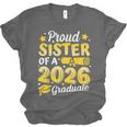 Proud Sister Of A 2026 Graduate Senior Class Graduation Unisex Jersey T-Shirt